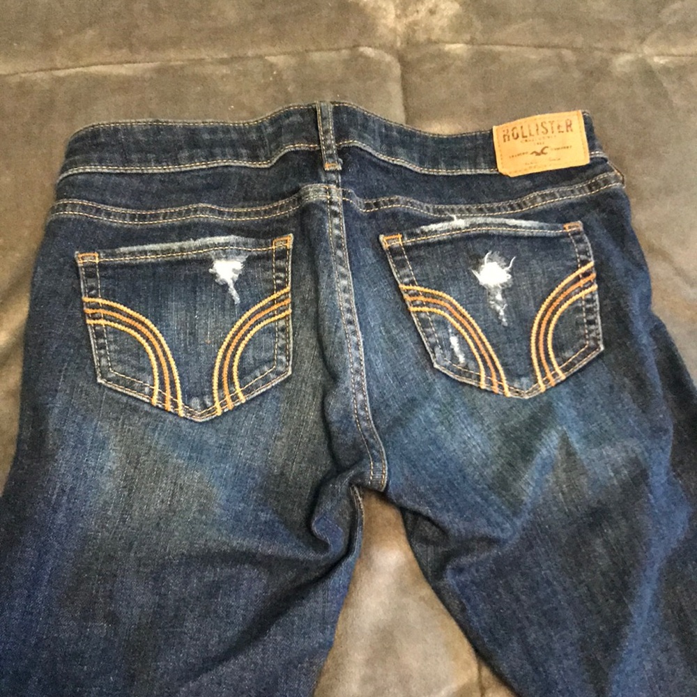 Hollister skinny boot cut jeans